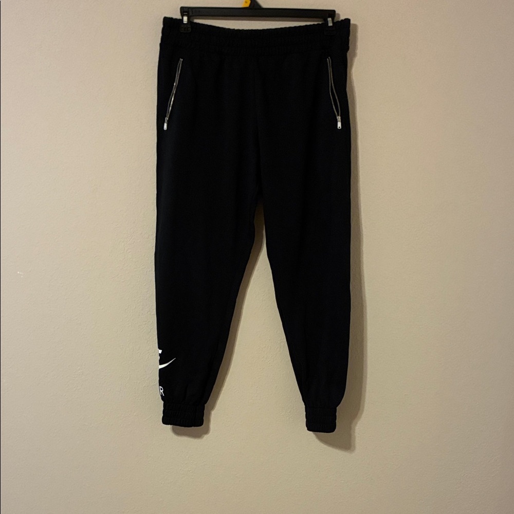 Nike Black Womens Jogger Sweatpants with Logo